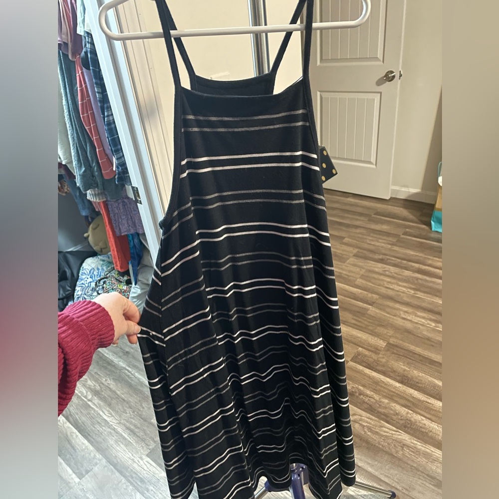 Striped summer dress. Size XS.